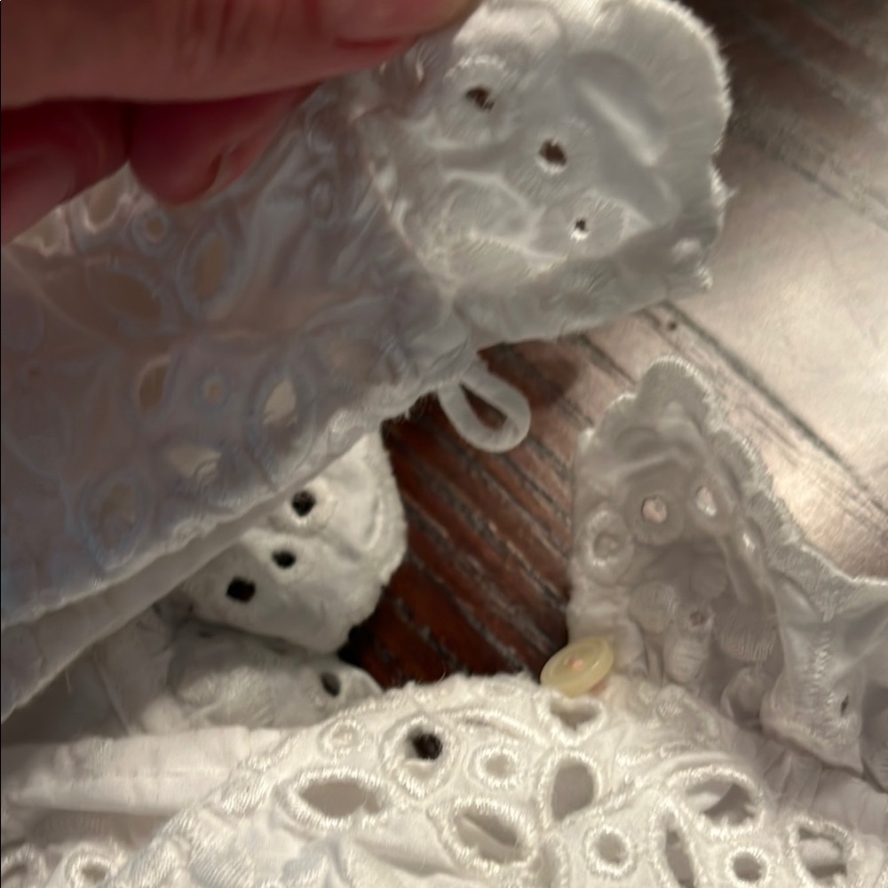 Rebecca Taylor White Ruffled Dress - Picture 6 of 11